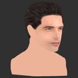 25.jpg Handsome man bust ready for full color 3D printing TYPE 1