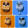 Owl - Wall Key Holder, LittleTup