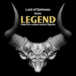 Darkness-Head_Preview-00_Cover.jpg LORD OF DARKNESS FROM LEGEND HEAD FOR 6 INCH ACTION FIGURES