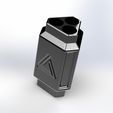Pack-A-Cone-Render-Main-Body.jpg Pack-A-Cone (3 Shot Packer) WITH PRINT IN PLACE PART