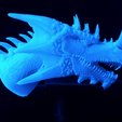 Capture d’écran 2018-04-09 à 17.29.27.png Free STL file Dragonology II - Head HD・Template to download and 3D print, mag-net