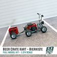 11.jpg Beer crate Kart / Fahrende Bierkiste - full model kit in 1:24 scale