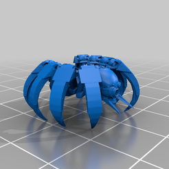 cyber-arachnid_solid.png STL-Datei Necromunda Van Saar Cyber-arachnid kostenlos・Design für 3D-Drucker zum herunterladen, kingmt