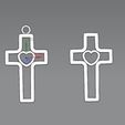 cross_7_P001.jpg Deko-Kreuz mit Herz für die Erstkommunion