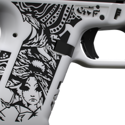 f677b66c796e459d9e9603d58b775f8a.png STL file glock 19 andromeda stipple・3D printing design to download