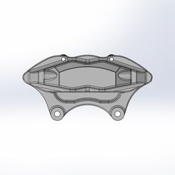 1.jpg Fichier STL Étriers de frein Brembo à 4 pistons・Modèle à télécharger et à imprimer en 3D, Franxu001