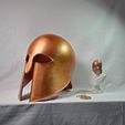 Pic-2.jpg Early Corinthian Helmet with Stand