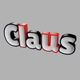 Claus_Font_LilitaOne_View_Inlay_Type_1.png Name lamp "Claus" (Font: LilitaOne)