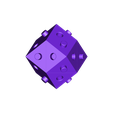 romdoc25.STL rhom-dod bulding block (rhombic dodecahedron)