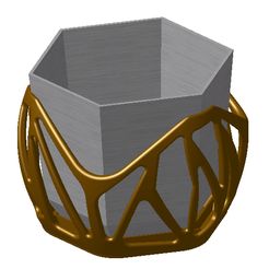 Organic-Plant-Pot-3.jpg Archivo STL gratis Maceta ecológica・Diseño de impresora 3D para descargar