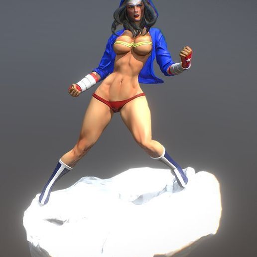wonder woman 3D model