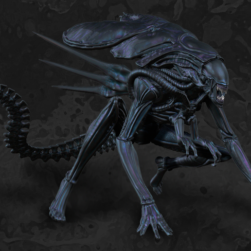 STL file Alien Queen・3D printer model to download・Cults