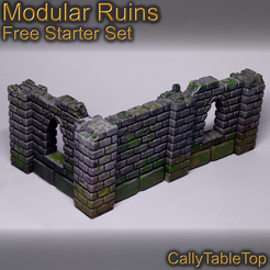 StarterSetPrinted.png Modular Ancient Ruins - Starter Set