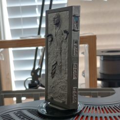 IMG_20230405_111302108_HDR.jpg Archivo 3D Star Wars Han Solo Base de carbonita para figuras de 3,75・Plan de impresión en 3D para descargar