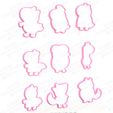 2.jpg Peppa Pig cookie cutter set of 18 #3