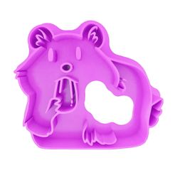 Cookie-Cutter-CCSP51_0001.jpg Fichier STL Découpeur de biscuits pour animaux CCSP51・Plan imprimable en 3D à télécharger