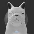 ALEXA_ECHO_DOT_5_FrenchBulldog_STAND.jpg Suporte Alexa Echo Dot 4a e 5a Geração Stand Bulldog Francês  Oco