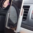 20170115_170649.jpg Free STL file Samsung A3 Car Holder・3D printable object to download