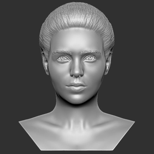 Download file Beautiful woman bust 3D printing ready TYPE 3 • 3D ...