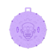 Medalla piratas del caribe 30mm-STL.stl skull medallion