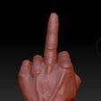 doigt honneur.JPG Fichier OBJ gratuit fuck, doigt, finger・Modèle à télécharger et à imprimer en 3D