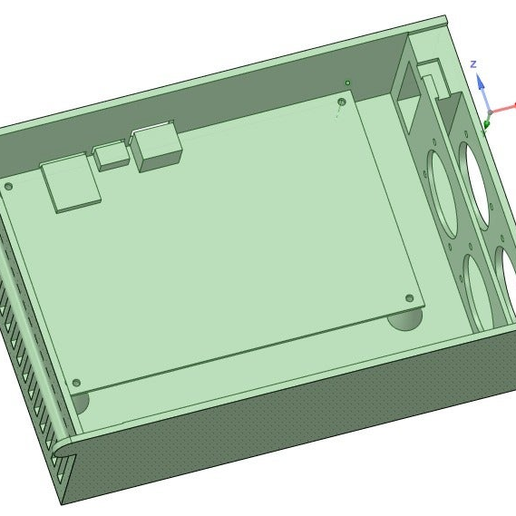 2019-06-15_16-33-33.png Free STL file SKR Pro 1.1 Standalone enclosure・Template to download and 3D print, benebrady