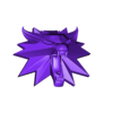 base emblem2.stl Geralt The Witcher 3