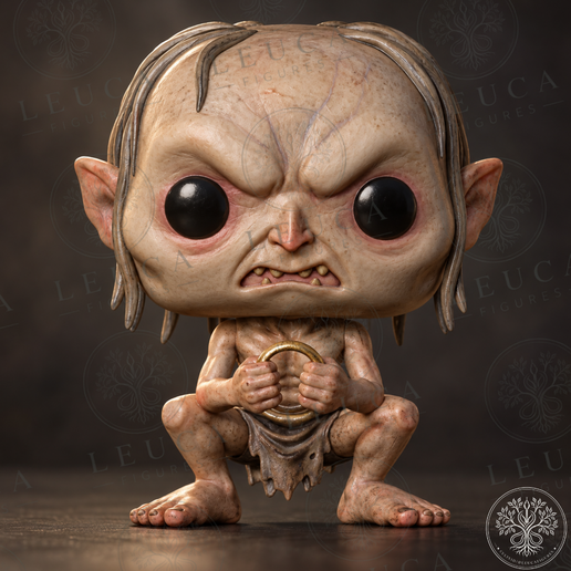 Gollum – Funko Pop Style (No Base) | LOTR Series