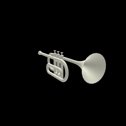 trumpet-render1.png STL file Trumpet・3D printing model to download, e_note