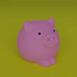 Free STL file Piggy-Wiggy Artist・3D printable design to download