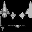 ZBrush-ScreenGrab01.jpg Tirupati Shankh Chakra 3D Printable Model