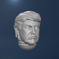 The-TRUMPET.png Archivo STL PACK Former President Trumpet・Diseño imprimible en 3D para descargar