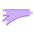 LBranch45.stl 微型玩具车轨道
