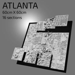 Schermata-2021-12-08-alle-09.52.59.png STL file 3D Atlanta | Digital Files | 3D STL File | Atlanta 3D Map | 3D City Art | 3D Printed Landmark | Model of Atlanta Skyline | 3D Art・3D printable design to download