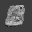tc7.png Tyrannosaur Complete Mineral Fossile - Realistic Printable Resin