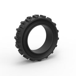 1.jpg 3D file Diecast tractor Cup tire Version 1 Scale 1:25・3D printing model to download