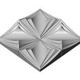 Rosette9-14.JPG Abstract modular tiles for decor 3D print model