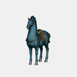 model-1.png Horse Figurines And Statues
