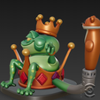 SNAG-0084.png Lazy Frog King - The Lord of Naps and Ponds