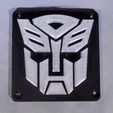 1_display_large.JPG Fichier STL gratuit Autobot Transformers LED Veilleuse / Lampe de nuit LED・Design pour impression 3D à télécharger