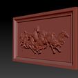 010.jpg Race Horse wood carving file stl OBJ and ZTL for CNC
