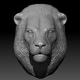 lion1.jpg Lion keychain 3D Print