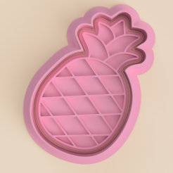 Anana.png Pineapple cookie cutter (Pineapple cookie cutter)