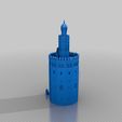 4674d31009a6c1ea85851bbbaa3c5dc1.png Free STL file Torre del Oro - Sevilla・3D printable object to download