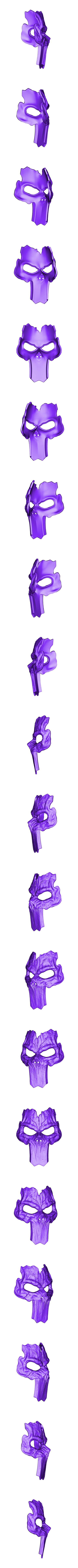 darkside_mask_200.stl Death Mask - Darksiders 3D print model