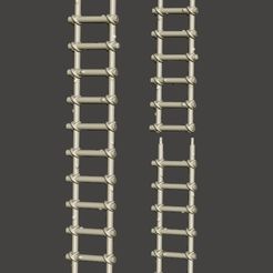 grayskull-escalera.jpg OBJ file Grayskull /Snake Mountain Ladder -Vintage Motu Toys-.・Model to download and 3D print