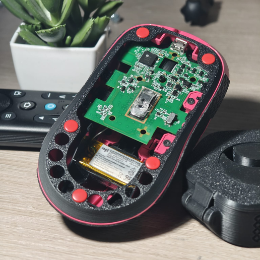 💻 Logitech Superlight Base Mod V2 STL・Archivo STL para Impresión 3D・Cults