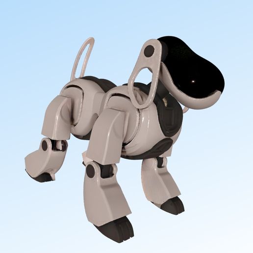 🩻 Sony Aibo ERS 7・ STL File for 3D printing・Cults