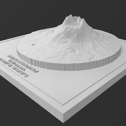 3.jpg Fichier 3D Mont Vésuve - Italie - Volcans du monde・Plan à imprimer en 3D à télécharger, Escala-STL