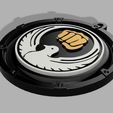17bb2668-2d57-4545-8649-566593da8c3d.jpg Wado-Ryu Karate Medallion/Keyring